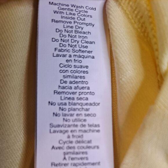 NWT Eleven by Venus Williams Lemon Yellow Kudos Tank Top. Size Medium - Picture 8 of 9